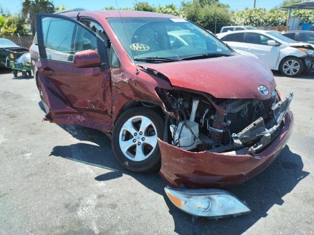 TOYOTA SIENNA LE 2014 with VIN 5TDKK3DC4ES454457 - Photo from auction
