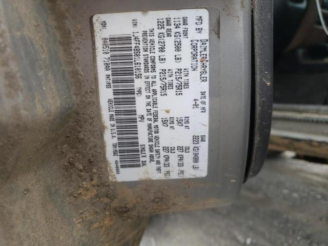صورة رقم 10 من المزاد - 2001 JEEP CHEROKEE S مع VIN 1J4FF48S01L610156