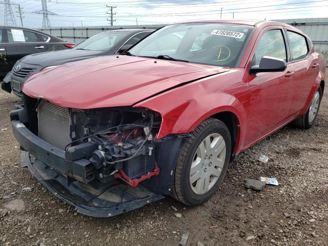 Photo 2 from auction – 2013 DODGE AVENGER SE with VIN 1C3CDZAB3DN752245