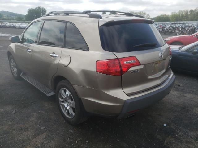 Photo 3 from auction – 2007 ACURA MDX TECHNO with VIN 2HNYD28337H512921