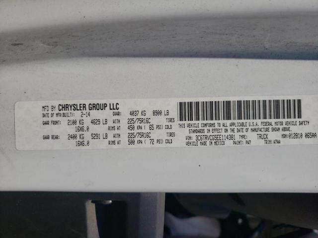 Photo 10 from auction – 2014 RAM PROMASTER with VIN 3C6TRVCG5EE114381