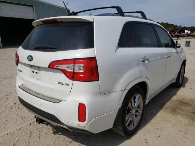 Photo 4 from auction – 2015 KIA SORENTO SX with VIN 5XYKWDA74FG649720