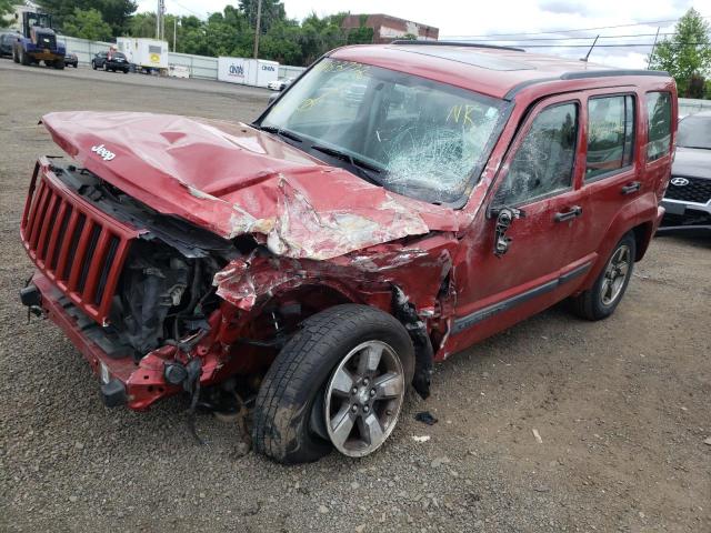 Photo 2 from auction – 2008 JEEP LIBERTY SP with VIN 1J8GN28K28W286338