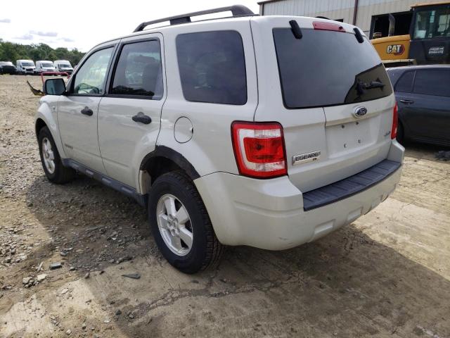 Photo 3 from auction – 2008 FORD ESCAPE XLT with VIN 1FMCU93178KB79160