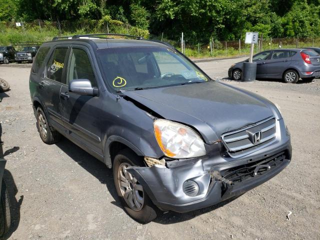 HONDA CR-V SE 2006 with VIN JHLRD78976C034504 - Photo from auction