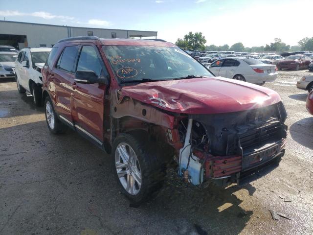 FORD EXPLORER X 2017 with VIN 1FM5K7D82HGD40628 - Photo from auction