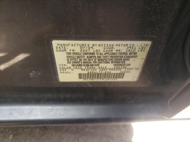 Photo 10 from auction – 2009 NISSAN SENTRA 2.0 with VIN 3N1AB61E39L687425