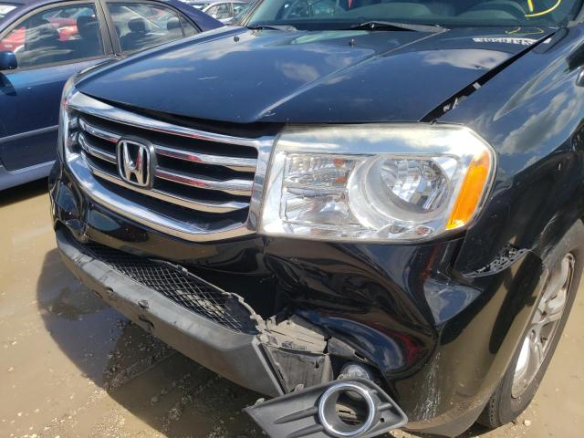 Photo 9 from auction – 2013 HONDA PILOT EXL with VIN 5FNYF4H66DB054203