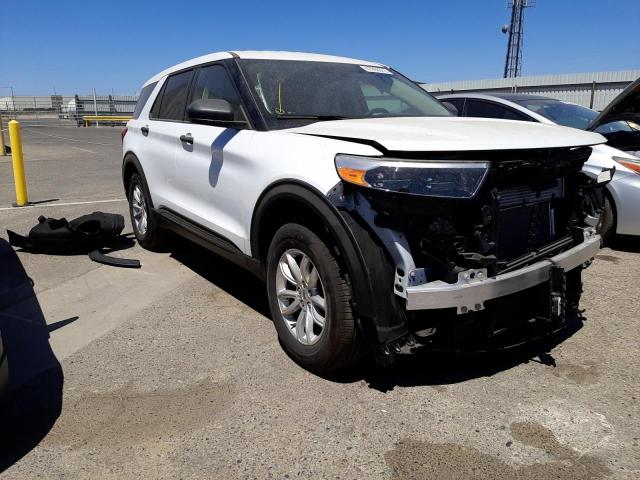FORD EXPLORER 2021 with VIN 1FMSK7BH6MGC42332 - Photo from auction
