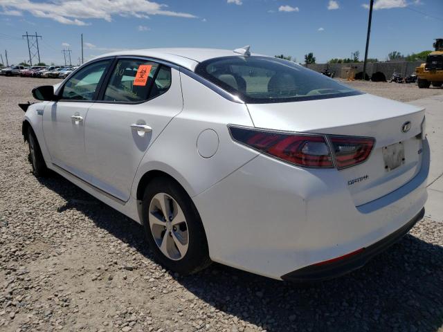 Photo 3 from auction – 2015 KIA OPTIMA HYB with VIN KNAGM4AD3F5081418
