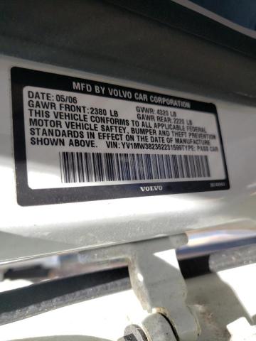 Photo 10 from auction – 2006 VOLVO V50 2.4I with VIN YV1MW382362231599