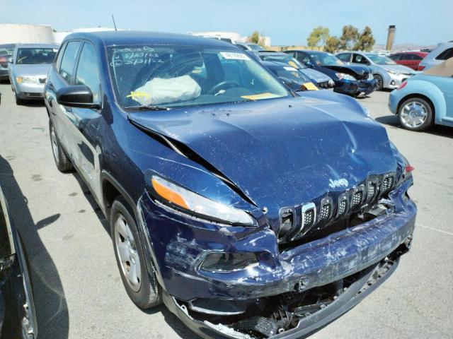 JEEP CHEROKEE S 2015 with VIN 1C4PJLAB5FW762095 - Photo from auction