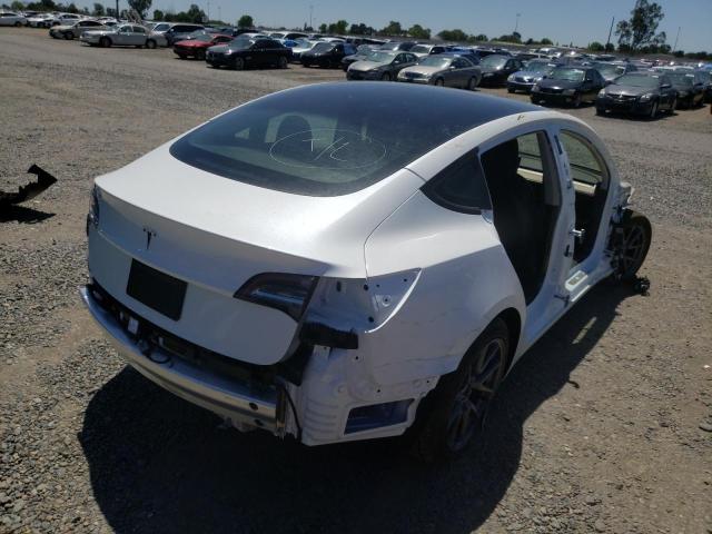 Photo 4 from auction – 2022 TESLA MODEL 3 with VIN 5YJ3E1EA7NF170399