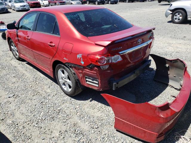 Photo 3 from auction – 2013 TOYOTA COROLLA BA with VIN 2T1BU4EE7DC993033