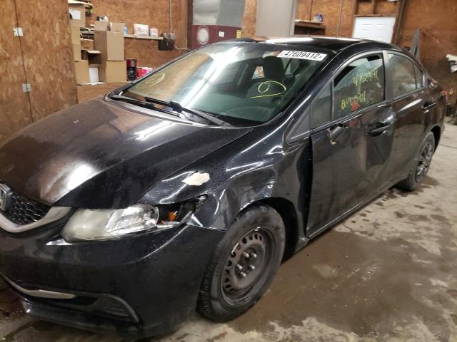 Photo 9 from auction – 2013 HONDA CIVIC LX with VIN 19XFB2F51DE210090
