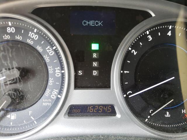 Photo 8 from auction – 2008 LEXUS IS 250 with VIN JTHBK262285052895