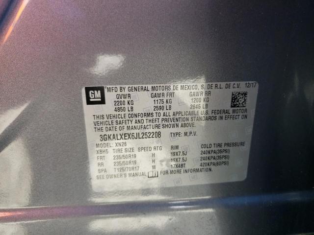 Photo 10 from auction – 2018 GMC TERRAIN DE with VIN 3GKALXEX6JL252208