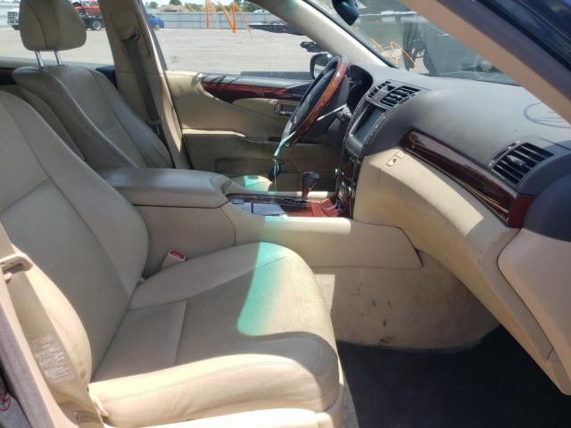 Photo 5 from auction – 2009 LEXUS LS 460 with VIN JTHBL46F595085192