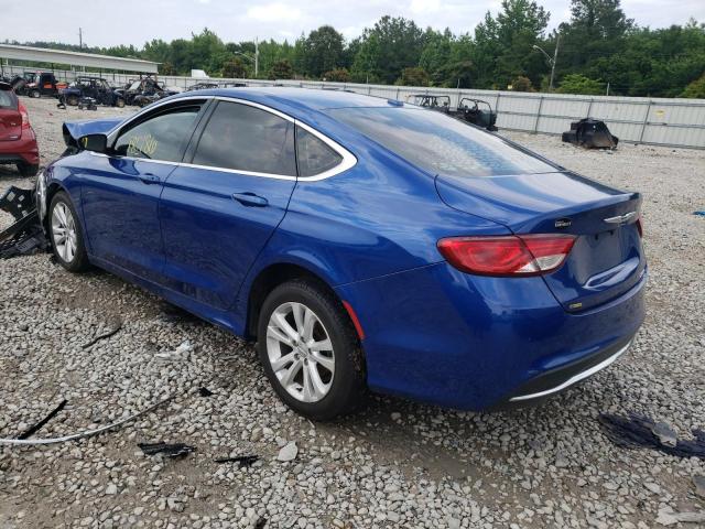 Photo 3 from auction – 2015 CHRYSLER 200 LIMITE with VIN 1C3CCCAB4FN603250