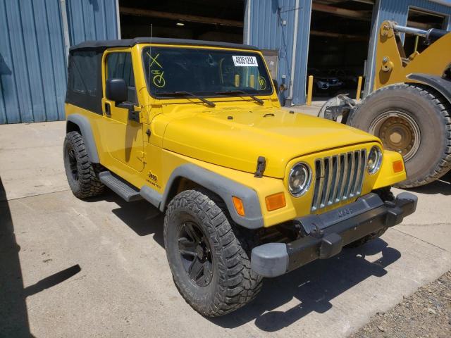 JEEP WRANGLER / 2004 with VIN 1J4FA49S44P739365 - Photo from auction