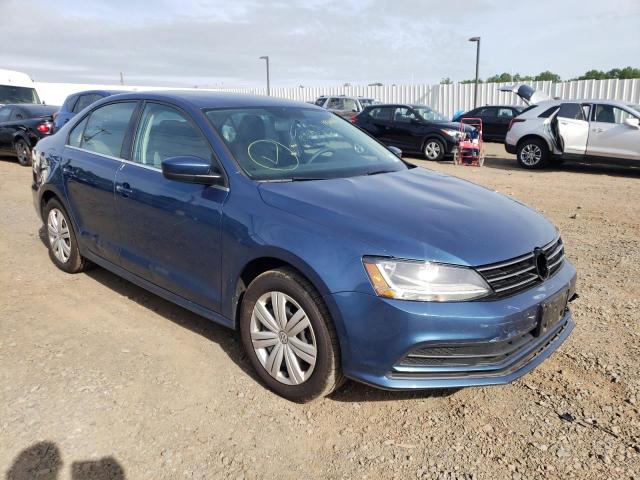 VOLKSWAGEN JETTA S 2017 with VIN 3VW2B7AJ0HM394687 - Photo from auction