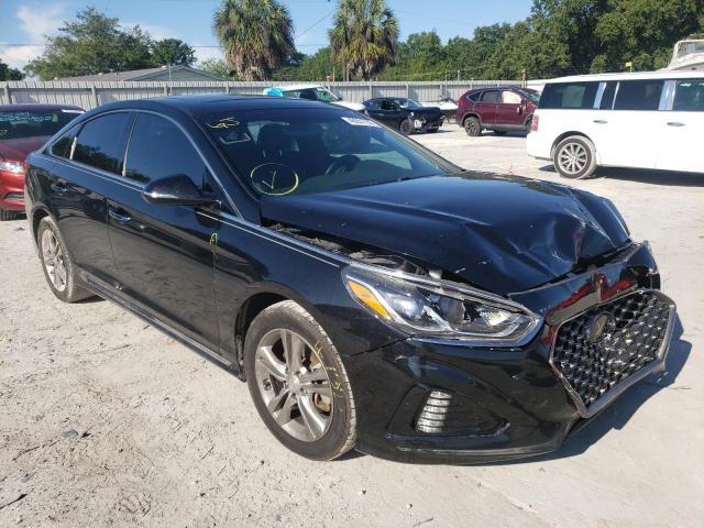 HYUNDAI SONATA LIM 2019 with VIN 5NPE34AFXKH741995 - Photo from auction