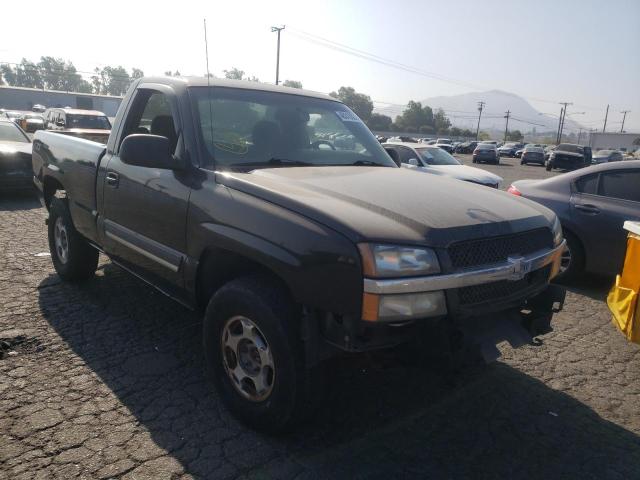 CHEVROLET SILVERADO 2004 with VIN 1GCEK14T54Z250491 - Photo from auction