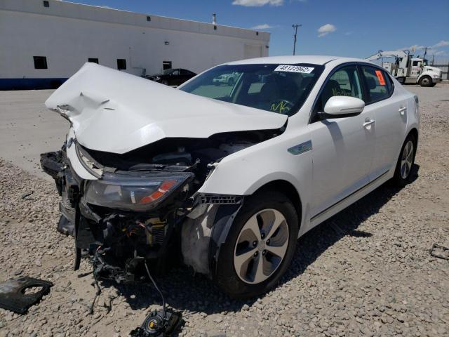 Photo 2 from auction – 2015 KIA OPTIMA HYB with VIN KNAGM4AD3F5081418