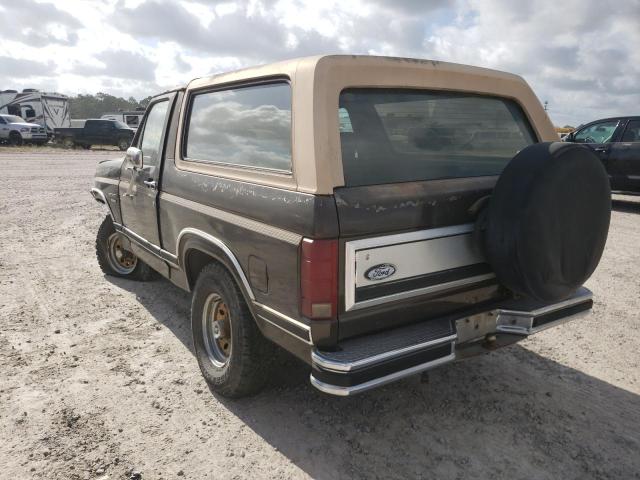 Photo 3 from auction – 1986 FORD BRONCO U10 with VIN 1FMDU15H6GLA91919