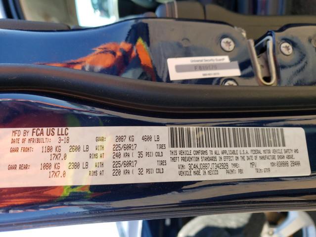 Photo 10 from auction – 2018 JEEP COMPASS LA with VIN 3C4NJDBB7JT342929
