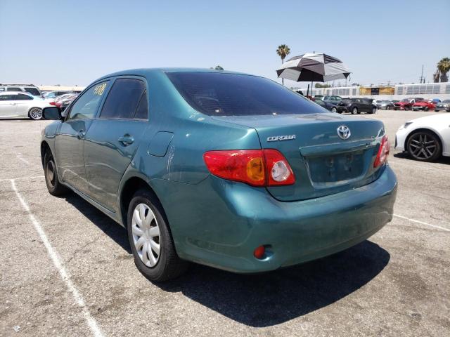 Photo 3 from auction – 2009 TOYOTA COROLLA BA with VIN JTDBL40E79J014441