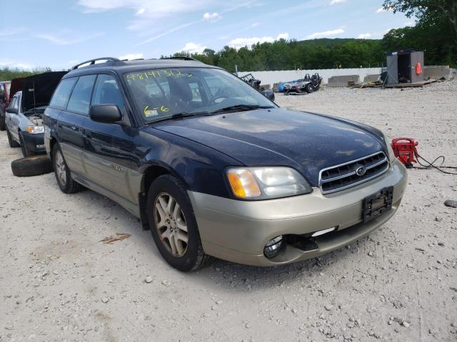 SUBARU LEGACY OUT 2002 with VIN 4S3BH665X27638595 - Photo from auction