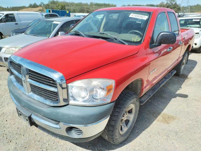 Photo 2 from auction – 2008 DODGE RAM 1500 S with VIN 1D7HU18N98J207057