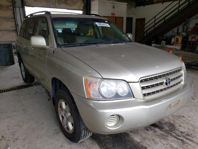 TOYOTA HIGHLANDER 2003 with VIN JTEHF21AX30100112 - Photo from auction