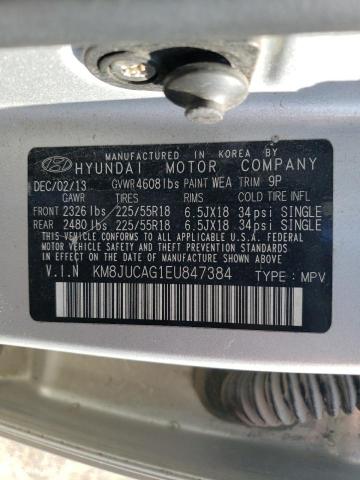 Photo 10 from auction – 2014 HYUNDAI TUCSON GLS with VIN KM8JUCAG1EU847384