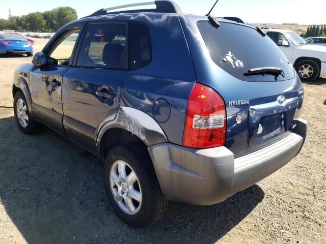 Photo 3 from auction – 2005 HYUNDAI TUCSON GLS with VIN KM8JN72D85U059128