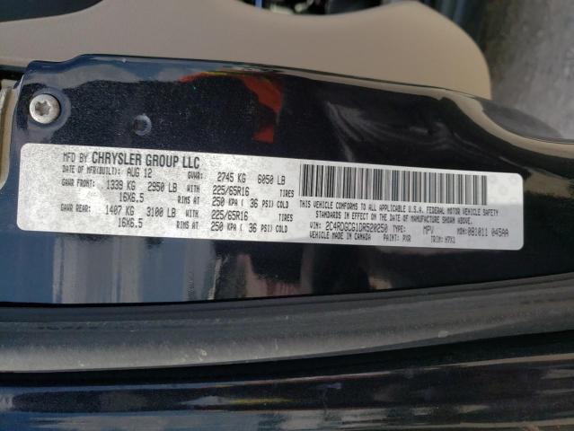 Photo 10 from auction – 2013 DODGE GRAND CARA with VIN 2C4RDGCG1DR520250