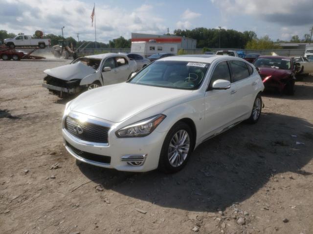 Photo 2 from auction – 2018 INFINITI Q70 with VIN JN1BY1PP6JM330524