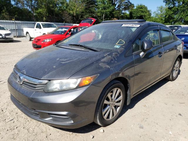 Photo 2 from auction – 2012 HONDA CIVIC EX with VIN 2HGFB2F87CH603302