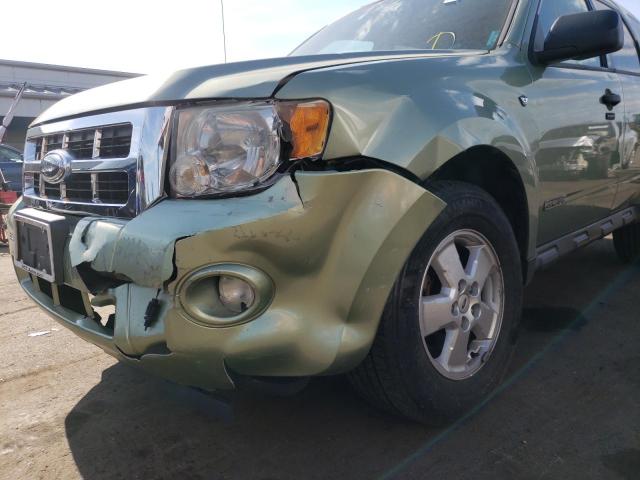 Photo 9 from auction – 2008 FORD ESCAPE XLT with VIN 1FMCU93158KC70301