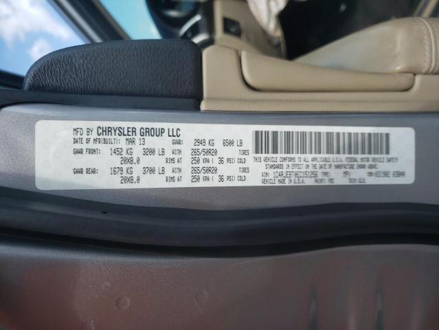 Photo 10 from auction – 2014 JEEP GRAND CHER with VIN 1C4RJEBT0EC151256