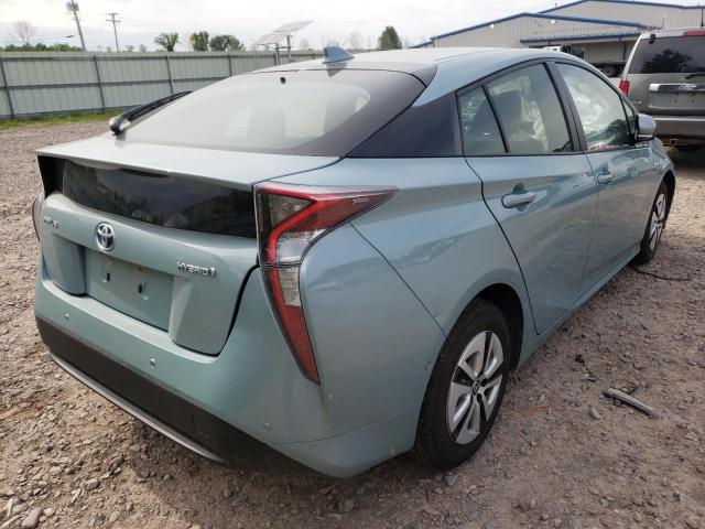 Photo 4 from auction – 2016 TOYOTA PRIUS with VIN JTDKARFU4G3003545