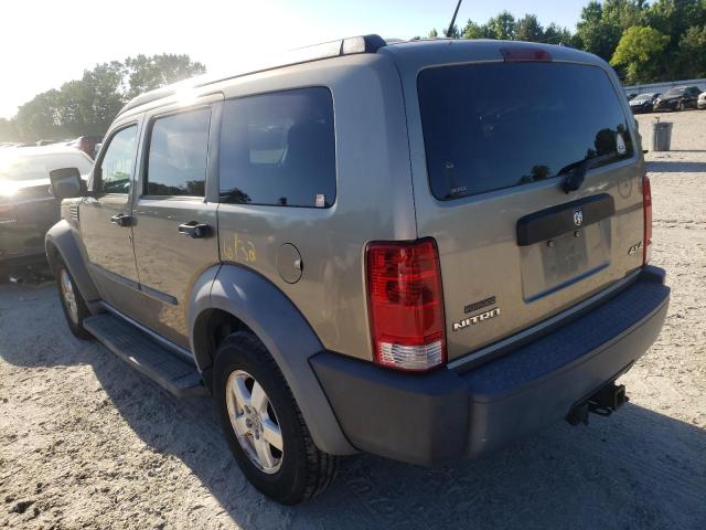 Photo 3 from auction – 2007 DODGE NITRO SXT with VIN 1D8GU28K37W549477