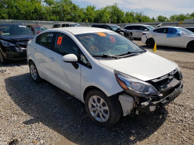 KIA RIO LX 2014 with VIN KNADM4A33E6409813 - Photo from auction