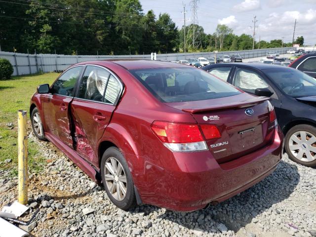 Photo 3 from auction – 2010 SUBARU LEGACY 2.5 with VIN 4S3BMBF6XA3236515