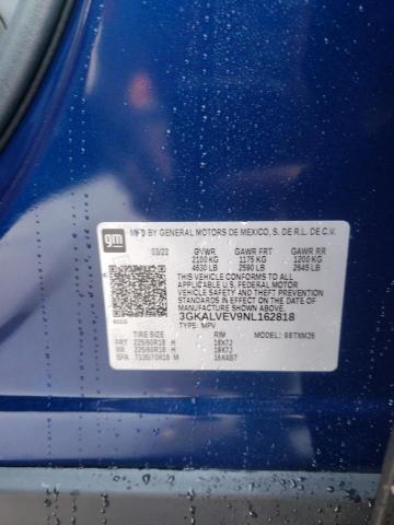 Photo 10 from auction – 2022 GMC TERRAIN SL with VIN 3GKALVEV9NL162818