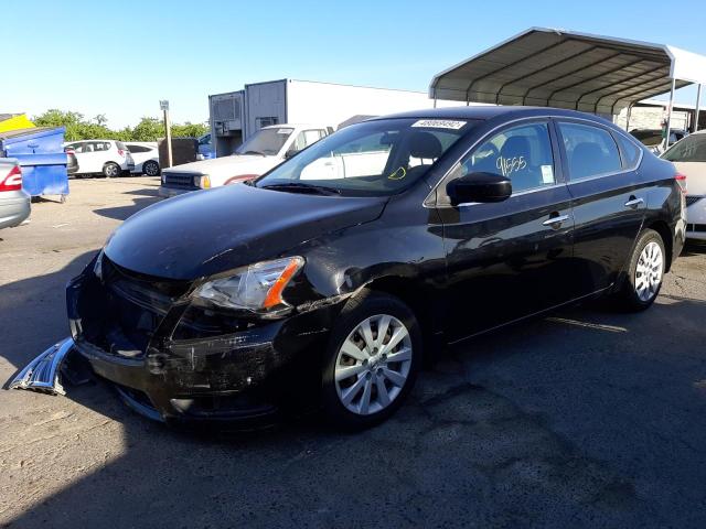 Photo 2 from auction – 2014 NISSAN SENTRA S with VIN 3N1AB7AP2EL662291