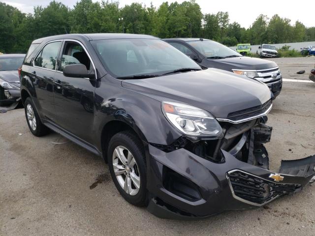 CHEVROLET EQUINOX LS 2016 with VIN 2GNALBEK6G6181695 - Photo from auction