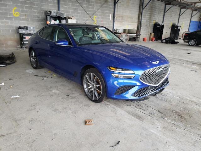 GENESIS G70 BASE 2022 with VIN KMTG34TAXNU089076 - Photo from auction