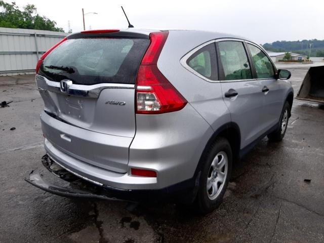 Photo 4 from auction – 2016 HONDA CR-V LX with VIN 5J6RM4H39GL133845